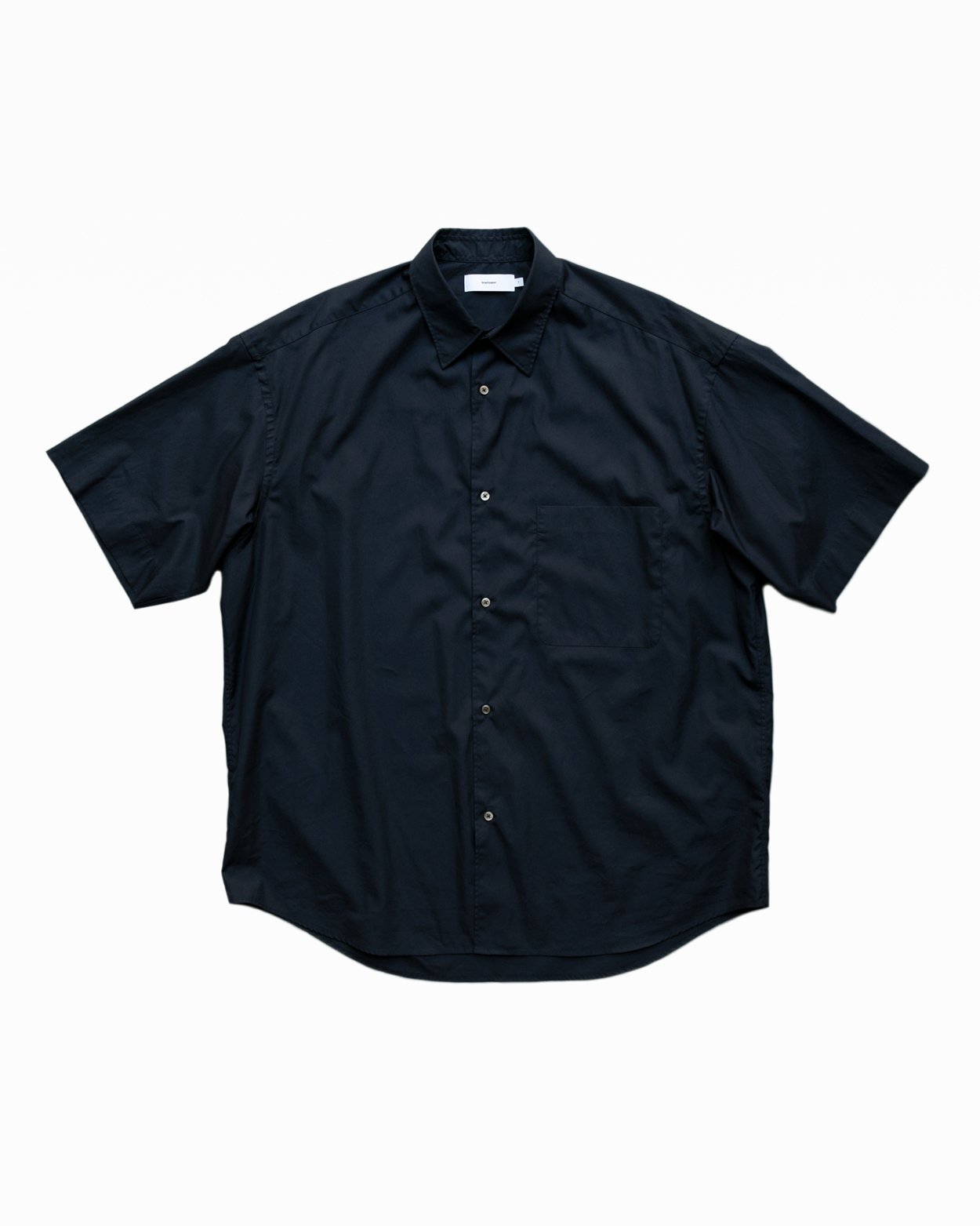 Tronica » Graphpaper – Broad S/S Oversized Regular Collar Shirt