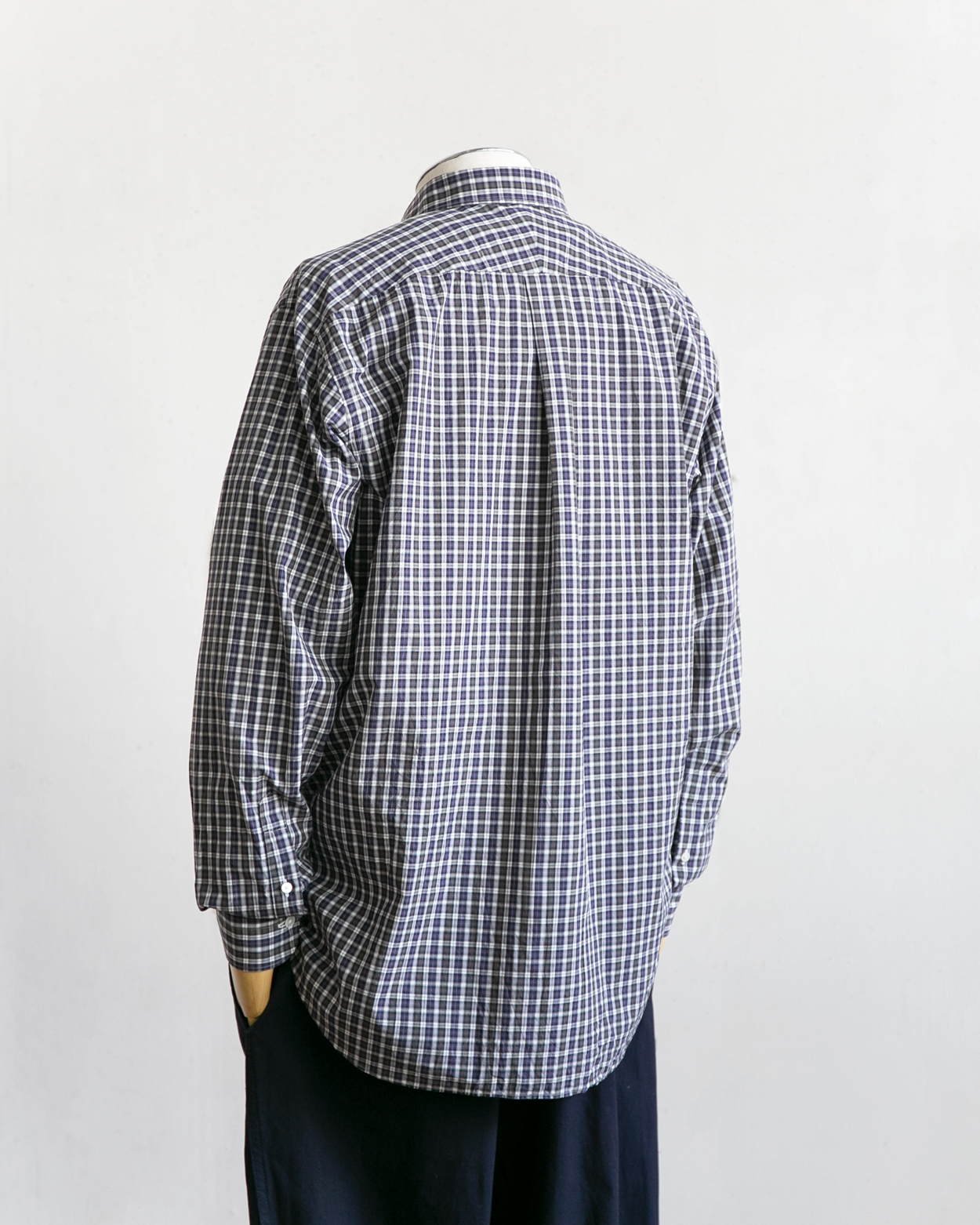 COMOLI / ショートスリーブシャツ [タータンチェック 