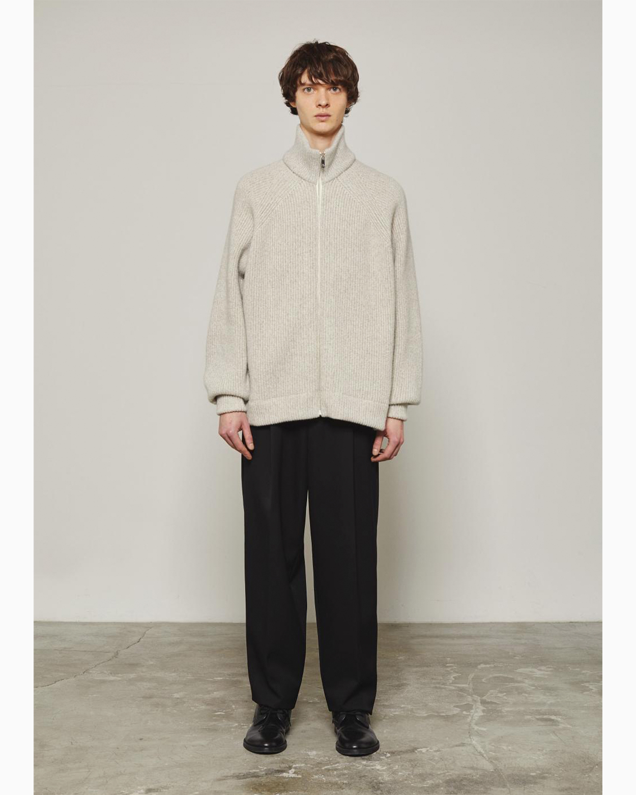 Tronica » THE RERACS _ BULKY CASHMERE / SILK DRIVERS KNIT